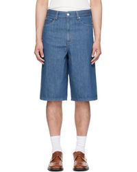 A.P.C. - Westland Denim Shorts - Lyst