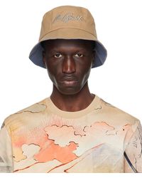 Paul Smith - Beige Shadow Bucket Hat - Lyst