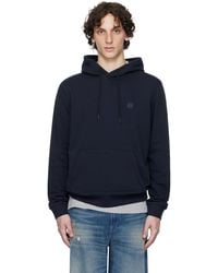 BOSS - Regular-Fit Logo Patch Hoodie - Lyst