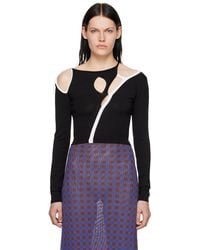 OTTOLINGER - Strap Long Sleeve T-Shirt - Lyst
