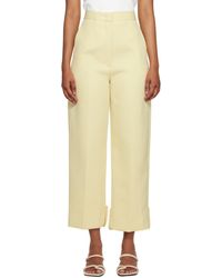 RECTO. - Roll-up Trousers - Lyst