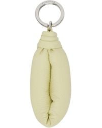Lemaire - Yellow Wadded Keychain - Lyst