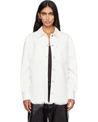Ferragamo - Blouson Denim Jacket - Lyst
