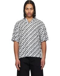 HUGO - Oversized-Fit Statement Print Shirt - Lyst