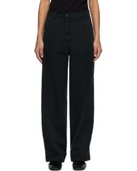 Dries Van Noten - Cuffed Cotton Trousers - Lyst