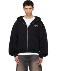 we11done - Zip-Up Hoodie - Lyst