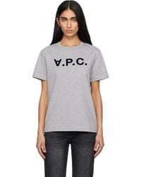 A.P.C. - Standard Grand 'Vpc' T-Shirt - Lyst