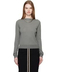 Rick Owens - Temple Biker Level Sweater - Lyst