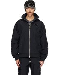 THUG CLUB - Triple Line Stud Track Jacket - Lyst