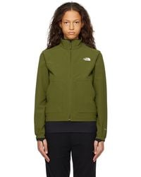 The North Face - Khaki Willow Jacket - Lyst