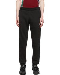 adidas Originals Cotton Adicolor Trefoil Lounge Pants in Black for Men - Lyst