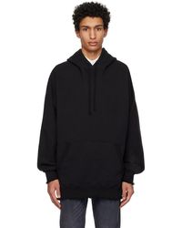 R13 - Pull à capuche noir à effet usé - Lyst