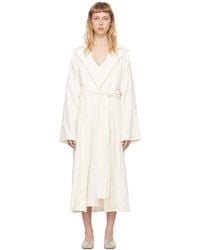 Quira - Ssense Exclusive Off- Duster Coat - Lyst