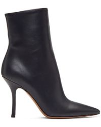 the row zip front boots