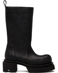 Rick Owens - Temple Calf Pull On Bogun Boots - Lyst