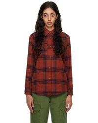 A.P.C. - . Red New Tania Shirt - Lyst