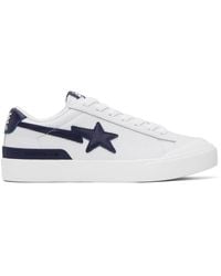 A Bathing Ape - White Mad Sta #2 M1 Sneakers - Lyst