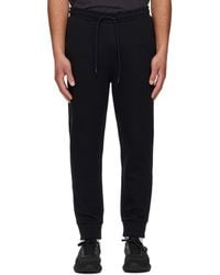 BOSS - Stretch-Cotton Logo Detail Sweatpants - Lyst