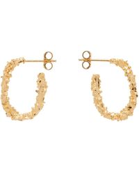 Veneda Carter - Ssense Exclusive Vc003 Small Open Hoop Earrings - Lyst