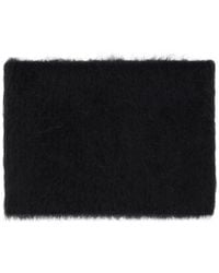 MM6 by Maison Margiela - Brushed Knit Neck Warmer - Lyst