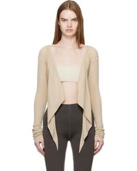Rick Owens - Temple Crop Wrap Top - Lyst
