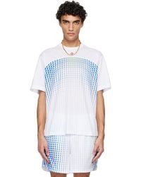 CASABLANCA - Tennis Tech Short Sleeve T‑Shirt - Lyst