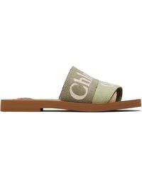 Chloé - Woody Mule Sandals - Lyst