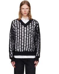 AVAVAV - Samuel Cut-Out Knit Sweater - Lyst