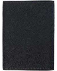 メンズ Tom Ford ネイビー シャイニー クロコエンボス T-line