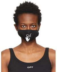 Off-White c/o Virgil Abloh Off Womens Accessories Face masks Handarrows Mask in Black 