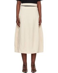 Studio Nicholson - Orcha Midi Skirt - Lyst