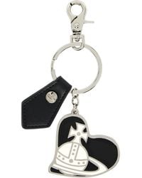 Vivienne Westwood - Orb Heart Keychain - Lyst