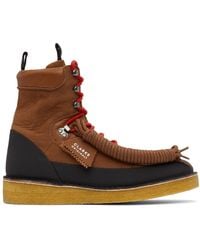 Clarks - Brown Desert Coal Hike Boots - Lyst