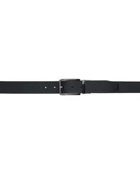 BOSS - Black Reversible Leather Belt - Lyst
