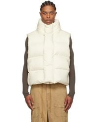 Entire studios - Off- Quilted Down Vest - Lyst