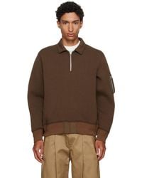 Sacai - Sponge Sweat Polo - Lyst