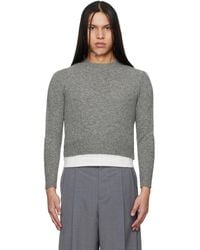Jil Sander - Knit Wool-Blend Sweater - Lyst
