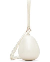 Simone Rocha - Off- Pearl Egg Bag - Lyst