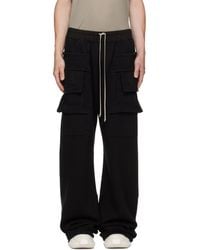 Rick Owens - Tower Creatch Wide Cargo Lounge Pants - Lyst