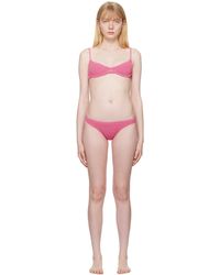 Bondeye - Haut de bikini gracie et culotte de bikini sinner roses - Lyst