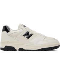 New Balance - Off-white & Black 550 Sneakers - Lyst