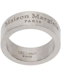 Maison Margiela - シルバー ロゴ リング - Lyst