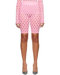 Maisie Wilen - Perforated Shorts - Lyst