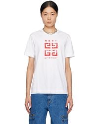 Givenchy Star Neck T shirt in Black for Men Lyst Canada