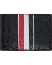Thom Browne - Rwb Stripe Money Clip Wallet - Lyst
