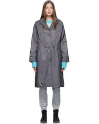 Moncler Manteau gris Vanille