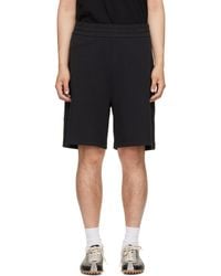 Moncler - Interlock Cotton Blend Shorts - Lyst