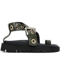 A.P.C. - Khaki Natacha Ramsay-Levi Edition Concarneau Sandals - Lyst