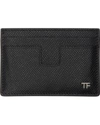 Tom Ford - Small Grain Leather Classic Card Holder - Lyst