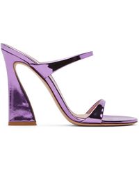 Gianvito Rossi - Purple Aura Heeled Sandals - Lyst